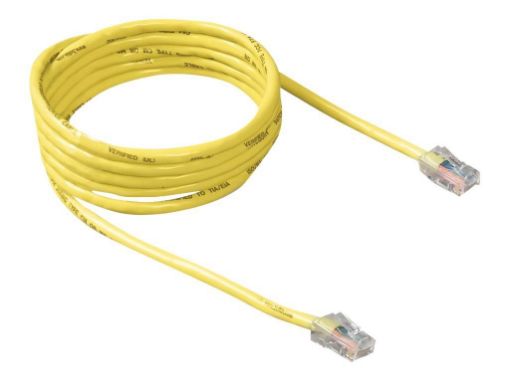 Picture of 3FT CAT5E Yellow Patch Cable RJ45 M/m