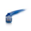 Picture of C2G/Cables to Go 00392 Cat5e Snagless Unshielded (UTP) Network Patch Cable, Blue (2 Feet/0.60 Meters)