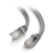 Picture of C2G/ Cables To Go 27130 Cat6 Cable - Snagless Unshielded Ethernet Network Patch Cable, Gray (1 Foot, 0.30 Meters)