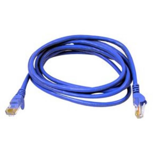 Picture of 1FT CAT5E Blue Snagless Patch Cord Taa