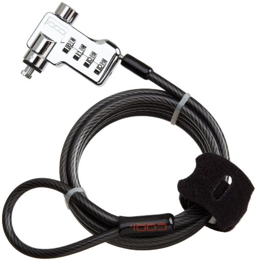Picture of Codi 4-digit Combination Notebook Computer Titanium Cable Lock for Pc and Mac