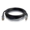 Picture of C2G HDMI Cable, 4K, High Speed HDMI Cable, Ethernet, in Wall HDMI Cable, CL2, 60Hz, 6.6 Feet (2 Meters), Black, Cables to Go 42522