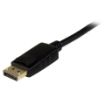 Picture of StarTech.com 6ft (2m) DisplayPort to HDMI Cable - 4K 30Hz - DisplayPort to HDMI Adapter Cable - DP 1.2 to HDMI Monitor Cable Converter - Latching DP Connector - Passive DP to HDMI Cord (DP2HDMM2MB)