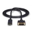 Picture of StarTech.com 6ft (1.8m) DisplayPort to DVI Cable - 1080p Video - DisplayPort to DVI Adapter Cable - DP to DVI-D Converter Single Link - DP to DVI Monitor Cable - Latching DP Connector (DP2DVI2MM6)