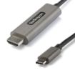 Picture of 3ft (1m) USB C to HDMI Cable 4K 60Hz w/ HDR10 - Ultra HD USB Type-C to 4K HDMI 2.0b Video Adapter Cable - USB-C to HDMI HDR Monitor/Display Converter - DP 1.4 Alt Mode HBR3 (CDP2HDMM1MH)