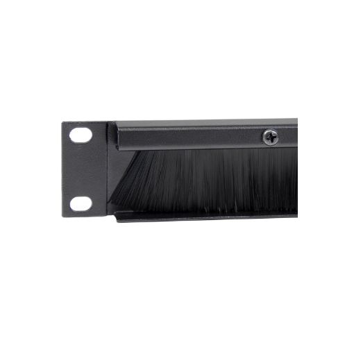 Picture of 1U Brush Strip Horizontal Server Rack Cable Management Panel