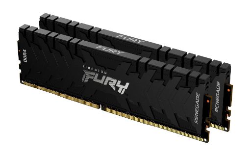 Picture of 32GB 3600MHz DDR4 CL16 DIMM (Kit of 2) 1Gx8 Fury Renegade Black