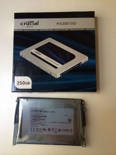 Picture of (OLD MODEL) Crucial MX200 250GB SATA 2.5” 7mm (with 9.5mm adapter) Internal Solid State Drive - CT250MX200SSD1