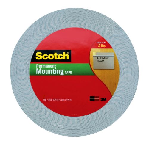 Picture of 3M™ (6/Ca) Double Ctd Urethane Foam Tape 1 1/2"X36 Y Part# 7000122486 (1 Rl)
