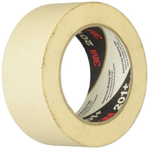 Picture of 3M™ 201+ General Use Maskingtape 48Mm X 55M Part# 7000144752 (1 Rl)