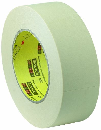 Picture of 3M™ 232 Mask Tape 72Mm X 55M Part# 7000001267 (12 Ea)
