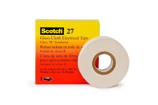 Picture of 3M™ 27 3/4X66 Scotch Glass Cloth Tape Part# 7000005815 (1 Rl)