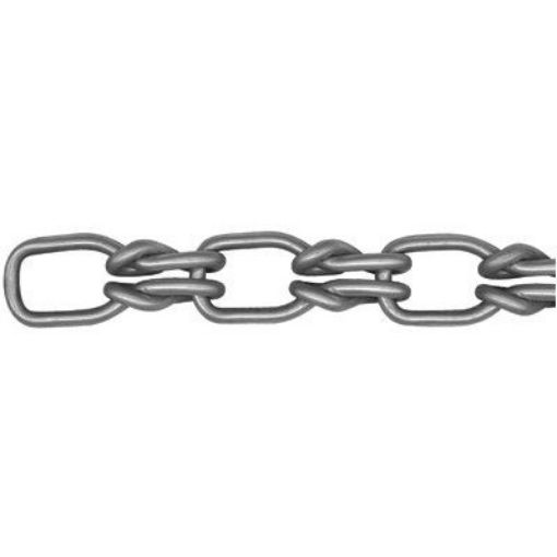 Picture of Acco Chain #4/0 Bright Zinc Lock Link     74022 Chain Part# 250324001 (100 Ft)