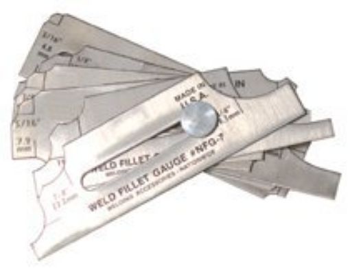 Picture of Best Welds Anchor Nfg-7 Weld Filletgauge Set Part# 100-Nfg-7 (1 Ea)