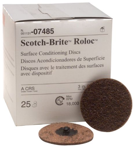 Picture of Scotch-Brite™ 3M S/B 3Xnh A Course Disk051131-07485 Part# 7000046114 (1 Ea)